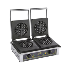 Máy làm bánh waffle đôi dạng tròn Roller Grill GED 75