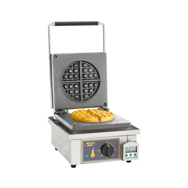 Hình ảnh máy làm bánh waffle đơn dạng tròn Roller Grill GES 75
