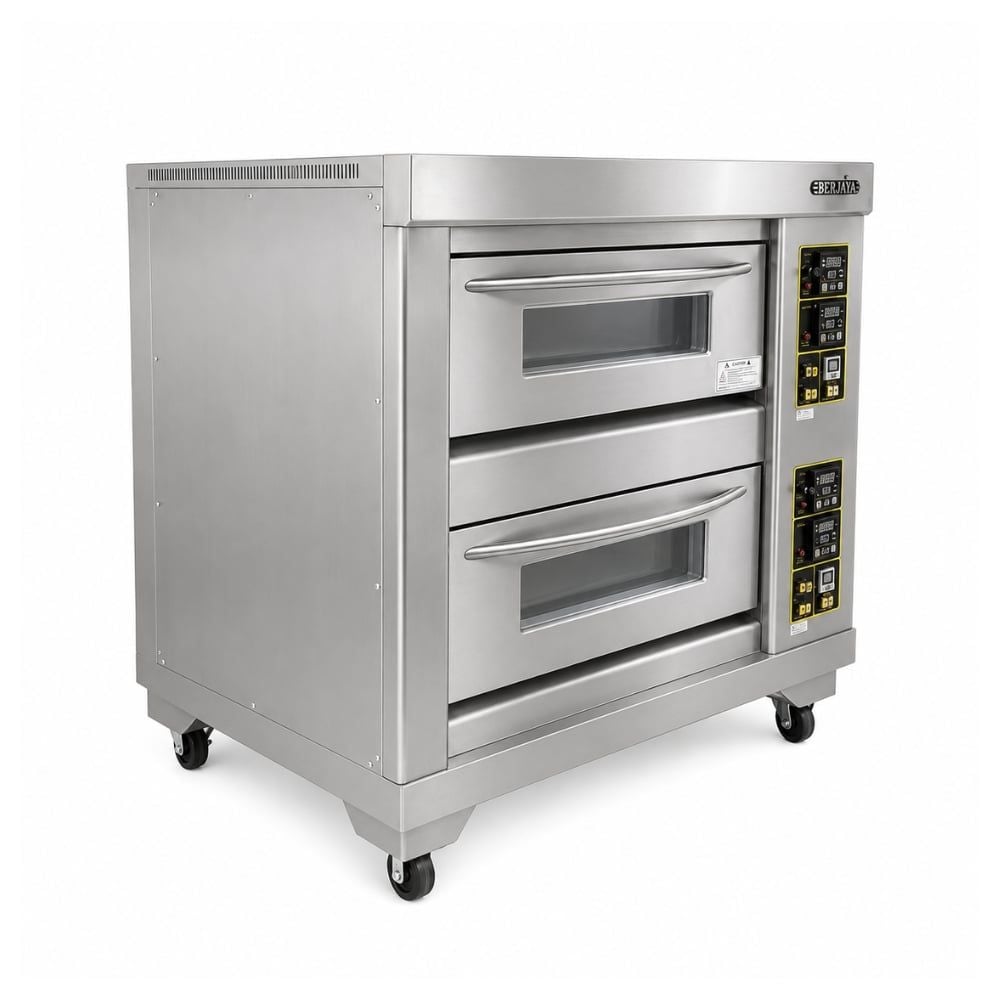Lò nướng bánh 2 tầng 4 khay BERJAYA BJY-E13KW-2BDD