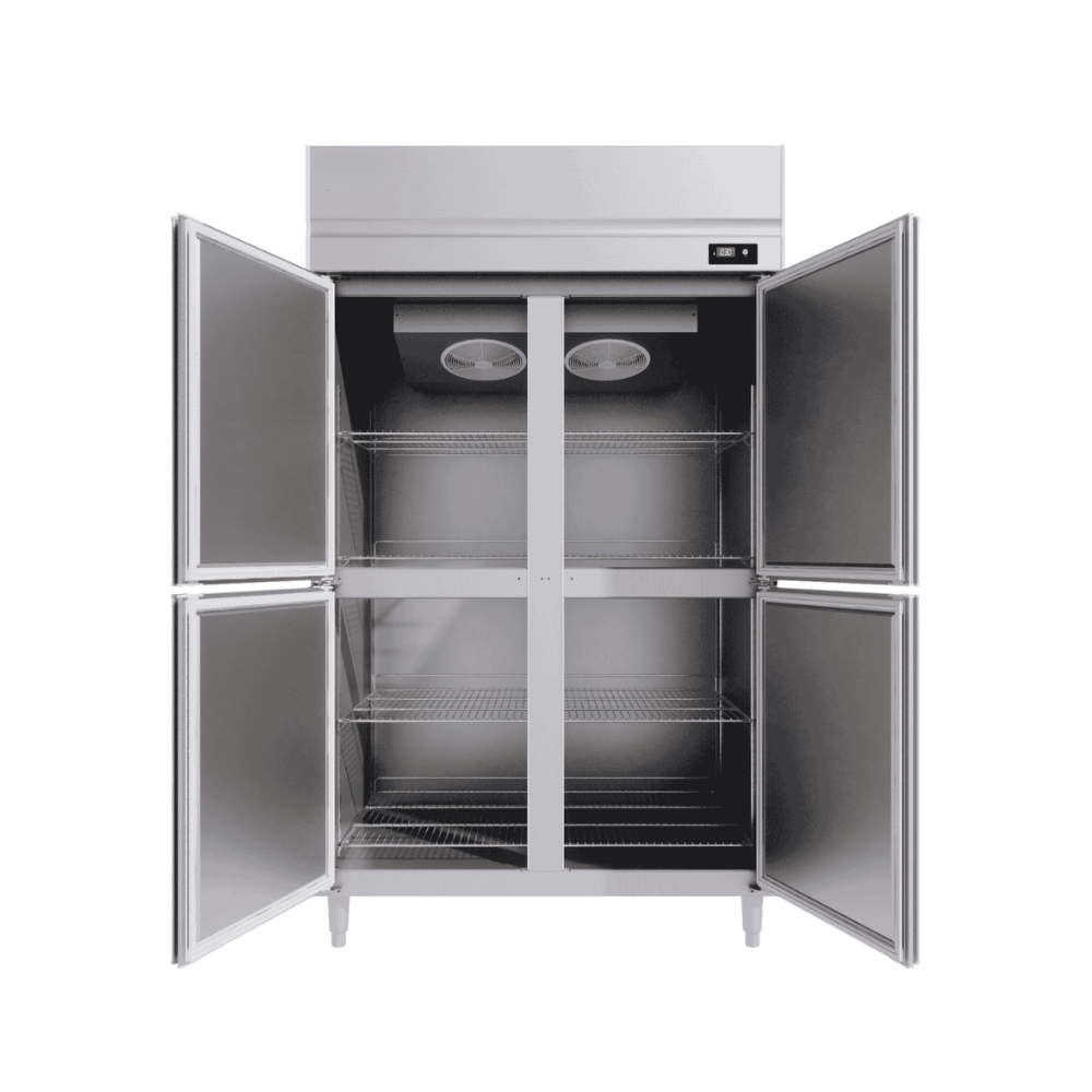 Tủ đông 4 cánh inox DDQ.4I1100 dạng đứng