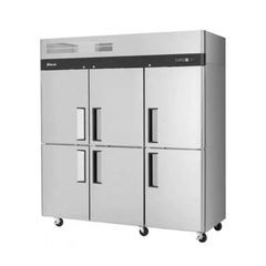 Tủ đông 6 cánh inox Turbo Air KF65-6