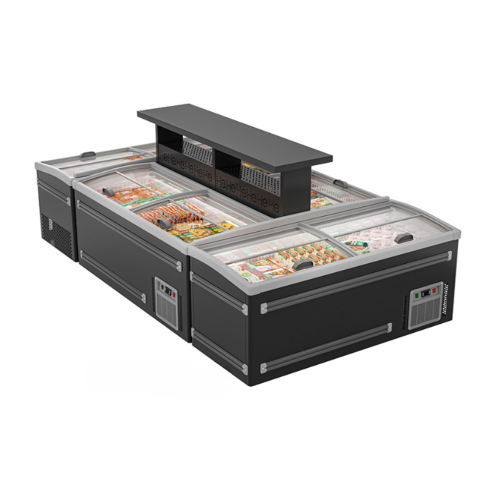 Tủ đông đảo siêu thị SNQ-1800RS (Xả đá tự động)