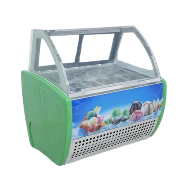 Hình ảnh Tủ đông trưng bày kem 16 khay