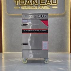 Tủ hấp cơm 8 khay dùng điện