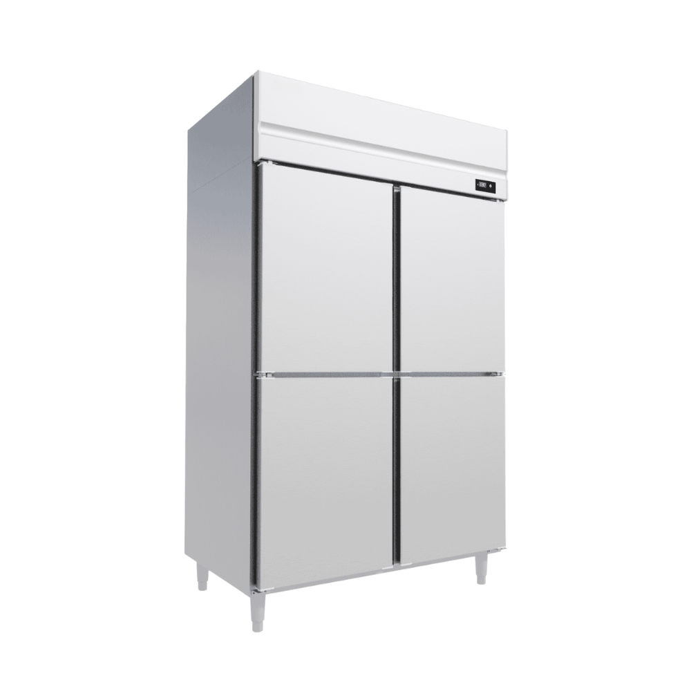 Tủ mát 4 cánh inox MDQ.4I1100 dạng đứng