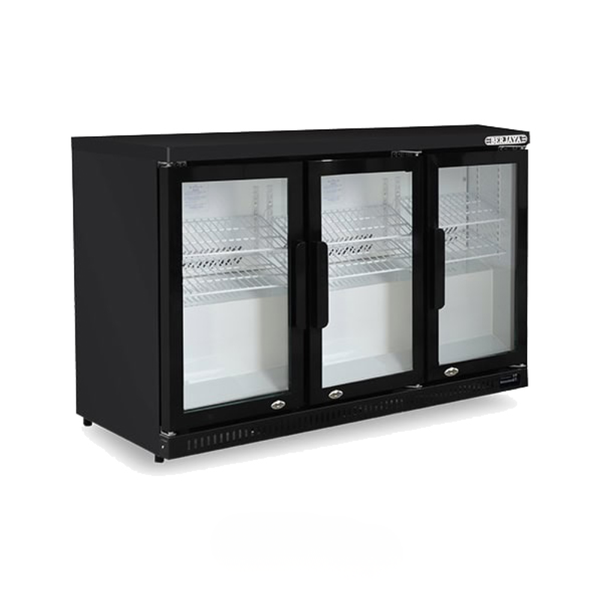 Tủ mát quầy bar Berjaya BJY-3DBC320BS-B
