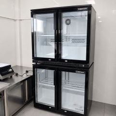 Tủ mát quầy bar Berjaya BJY-2DBC198BS-B