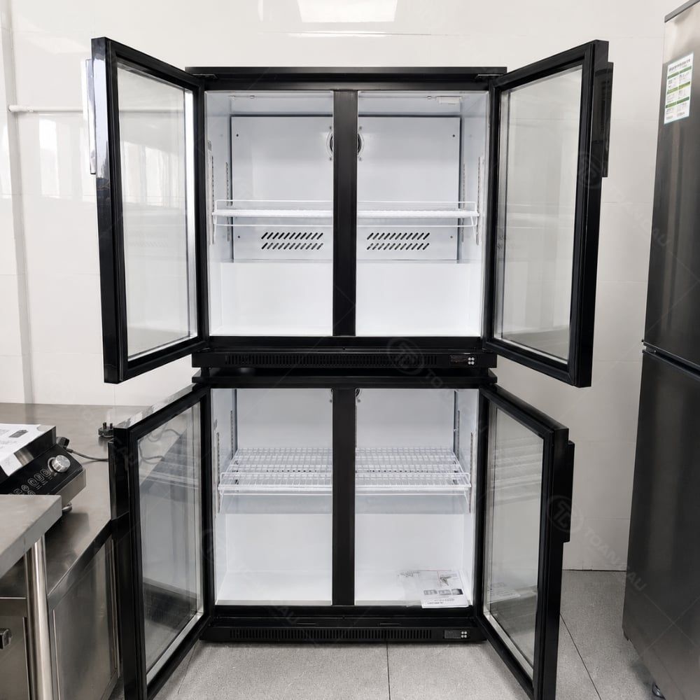 Tủ mát quầy bar Berjaya BJY-2DBC198BS-B