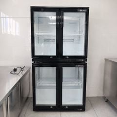 Tủ mát quầy bar Berjaya BJY-2DBC198BS-B