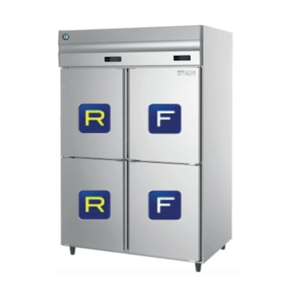 Hình ảnh Tủ nửa đông nửa mát 4 cánh Hoshizaki HRF-128MA-S