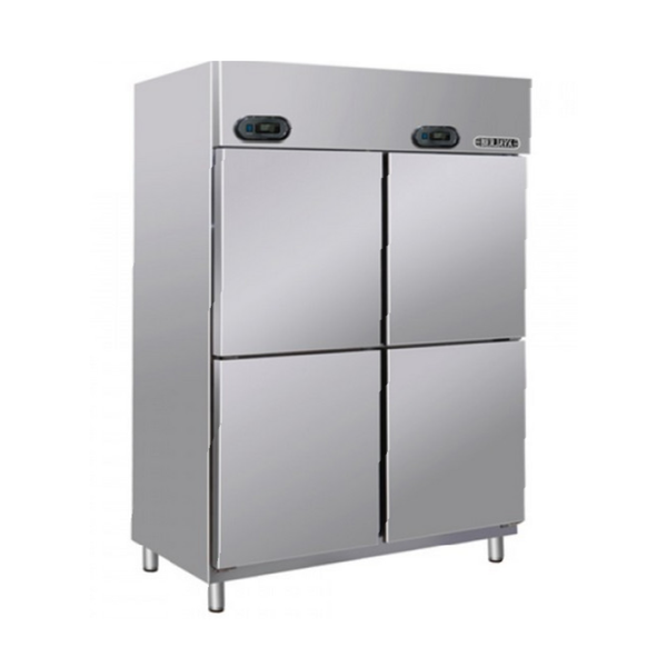 Hình ảnh Tủ nửa đông nửa mát 4 cánh INOX BERJAYA BSDU2F2C/Z