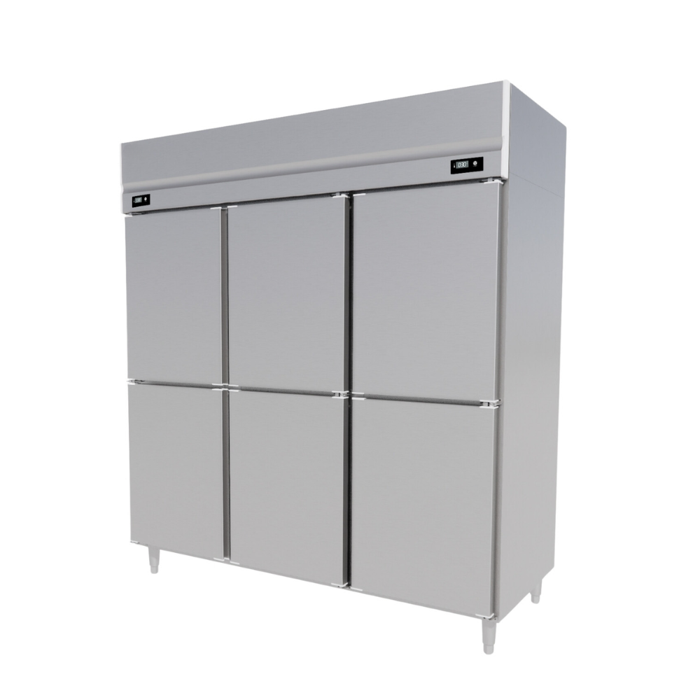 Tủ nửa đông nửa mát 6 cánh DMDQ.6I1750