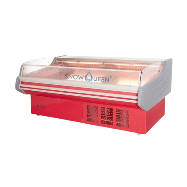 Hình ảnh Tủ thịt cá dạng hở có rèm kéo SnowQueen SNQ-20B