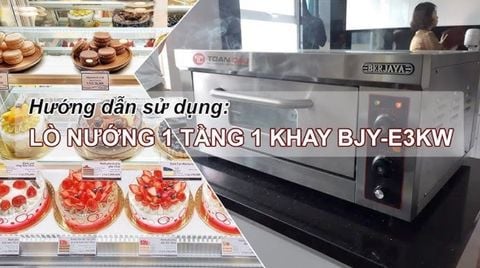 Lò nướng Berjaya 1 tầng 1 khay BJY-E3KW-1BD