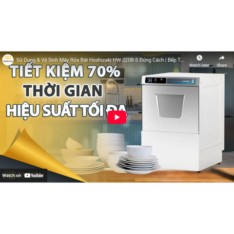 Máy Rửa Bát âm quầy Hoshizaki HW-320B-S R