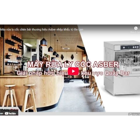 Máy rửa ly Asber GT-500DD