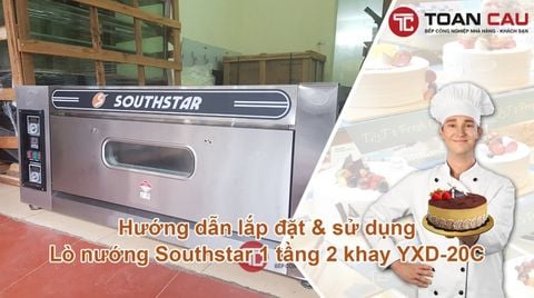Lò nướng Southstar 1 tầng 2 khay dùng điện YXD-20C