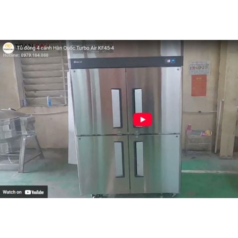 Tủ đông 4 cánh Hàn Quốc Turbo Air KF45-4