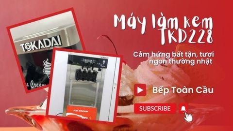 Máy làm kem tươi Tokadai TKD228