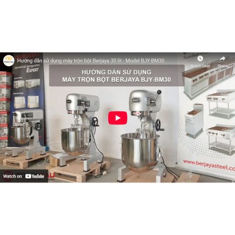 Máy trộn bột 30 lít Berjaya BJY-BM30 nhập khẩu Malaysia