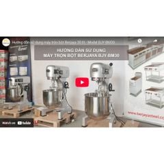 Máy trộn bột 30 lít Berjaya BJY-BM30 nhập khẩu Malaysia