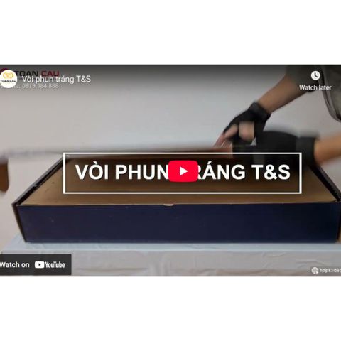 Vòi phun tráng có vòi phụ T&S Model B-0113-ADF10-B