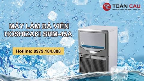 Máy làm đá quán cafe Hoshizaki SRM-45A