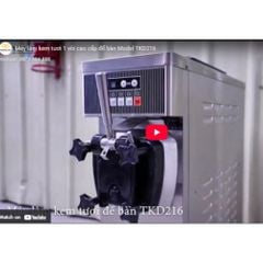 Máy làm kem tươi 1 vòi cao cấp để bàn TKD216