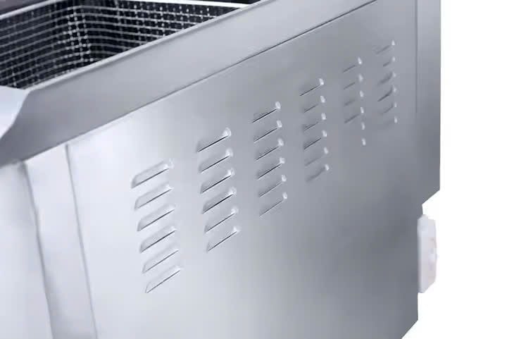 Bếp chiên nhúng đôi dùng điện HEF‑82A ( Có thêm giới hạn nhiệt độ)