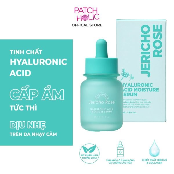  Serum Cấp Ẩm Chiết Xuất Hoa Hồng Jericho Patch Holic 