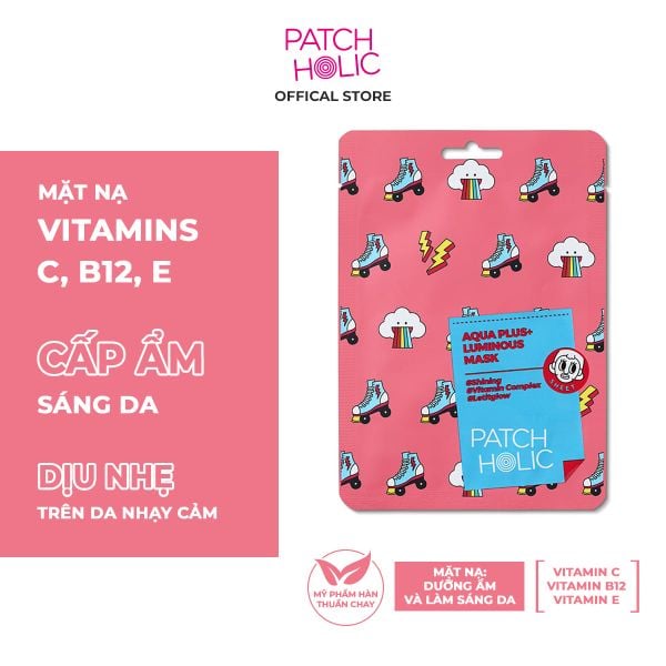  Mặt Nạ Cấp Ẩm Và Làm Sáng Da Patch Holic 