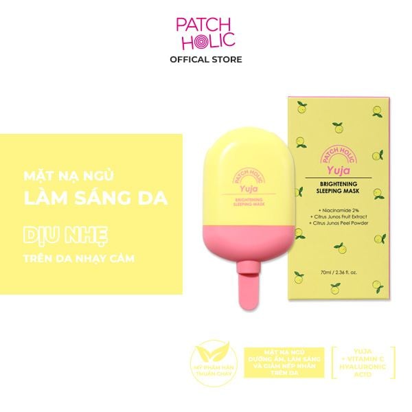  Mặt Nạ Ngủ Làm Sáng Da Patch Holic 