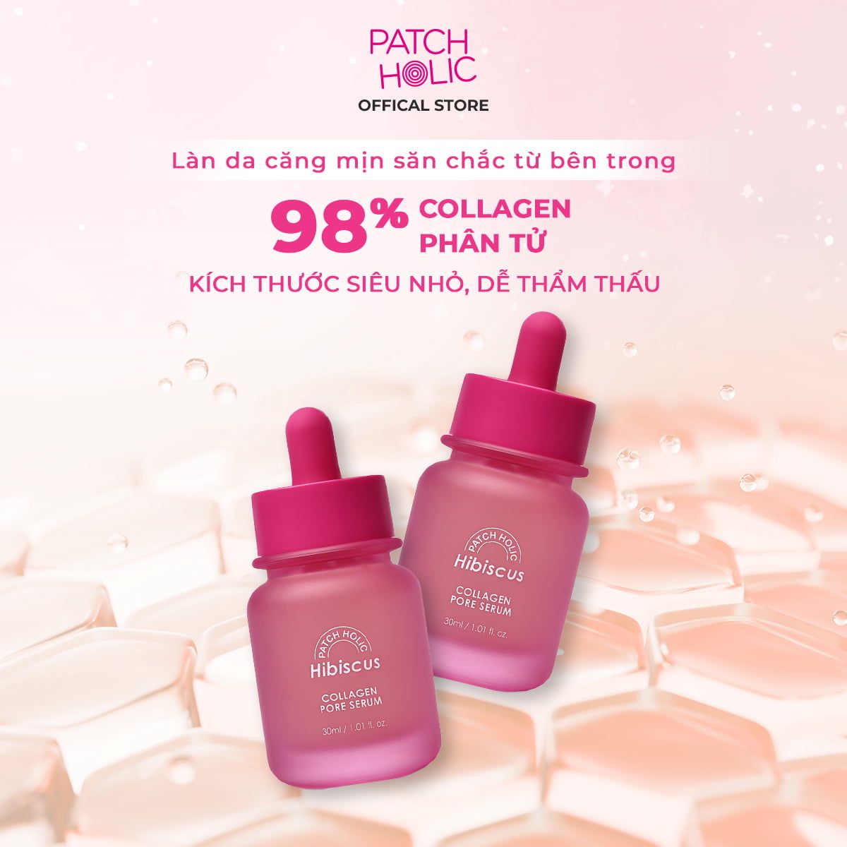  Serum Giảm Nếp Nhăn Và Se Nhỏ Lỗ Chân Lông Patch Holic 
