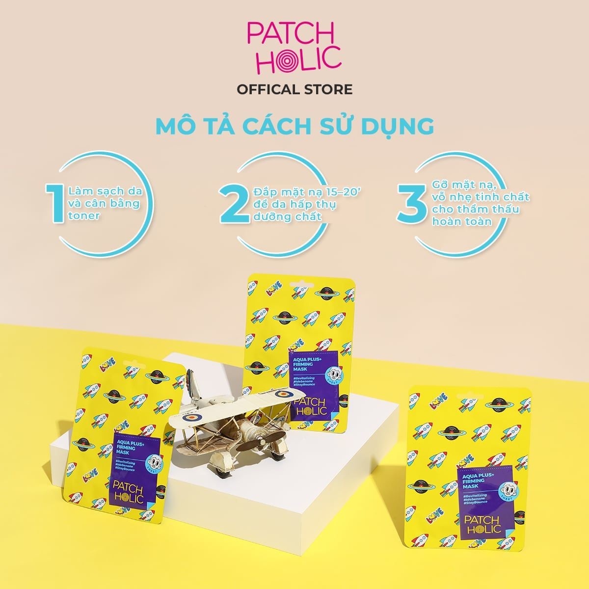  Mặt Nạ Cải Thiện Độ Đàn Hồi Và Làm Sáng Da Patch Holic 