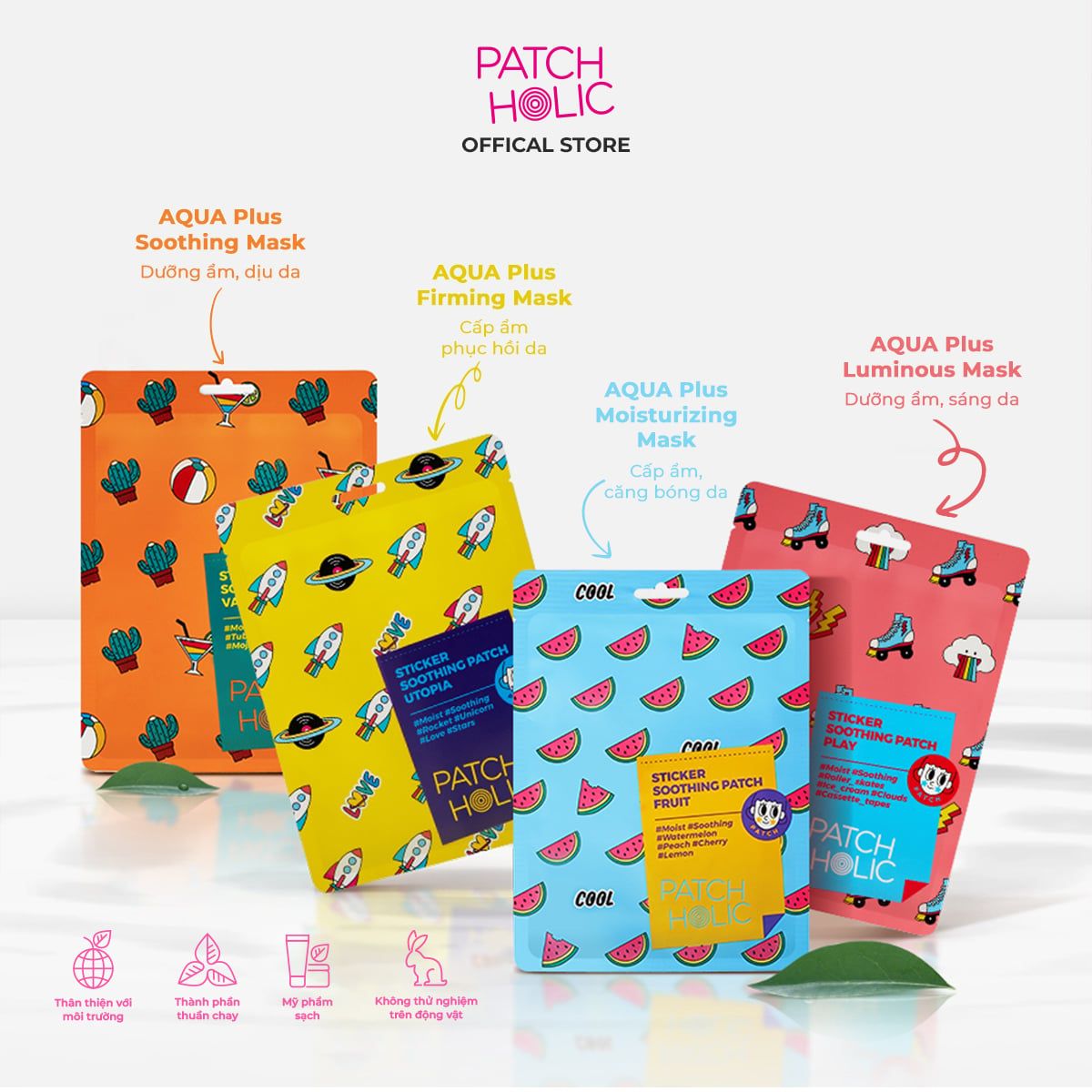  Mặt Nạ Cấp Ẩm Và Làm Sáng Da Patch Holic 