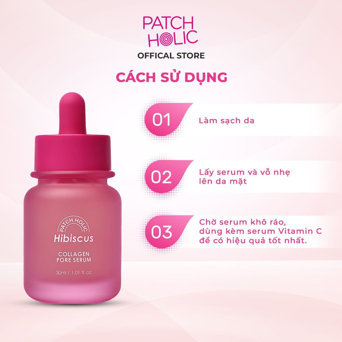  Serum Giảm Nếp Nhăn Và Se Nhỏ Lỗ Chân Lông Patch Holic 