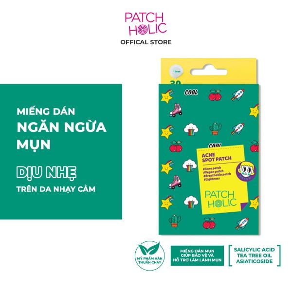  Miếng Dán Ngăn Ngừa Mụn Patch Holic 