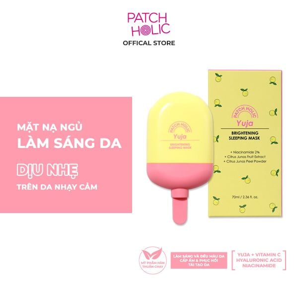  Mặt Nạ Ngủ Làm Sáng Da Patch Holic 