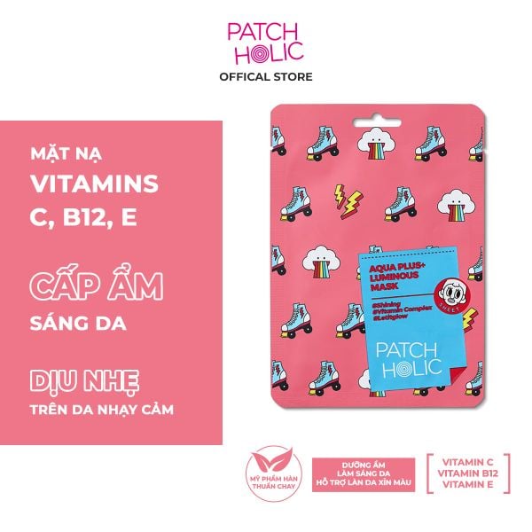  Mặt Nạ Cấp Ẩm Và Làm Sáng Da Patch Holic 
