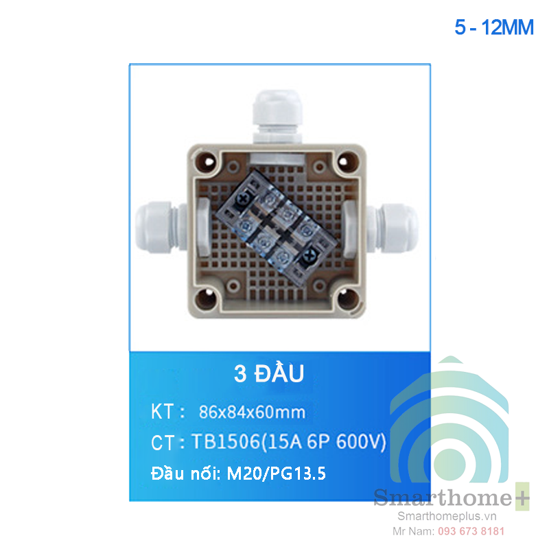  Hộp Cút Nối Điện Chống Nước IP66 Cỡ Lớn F25 