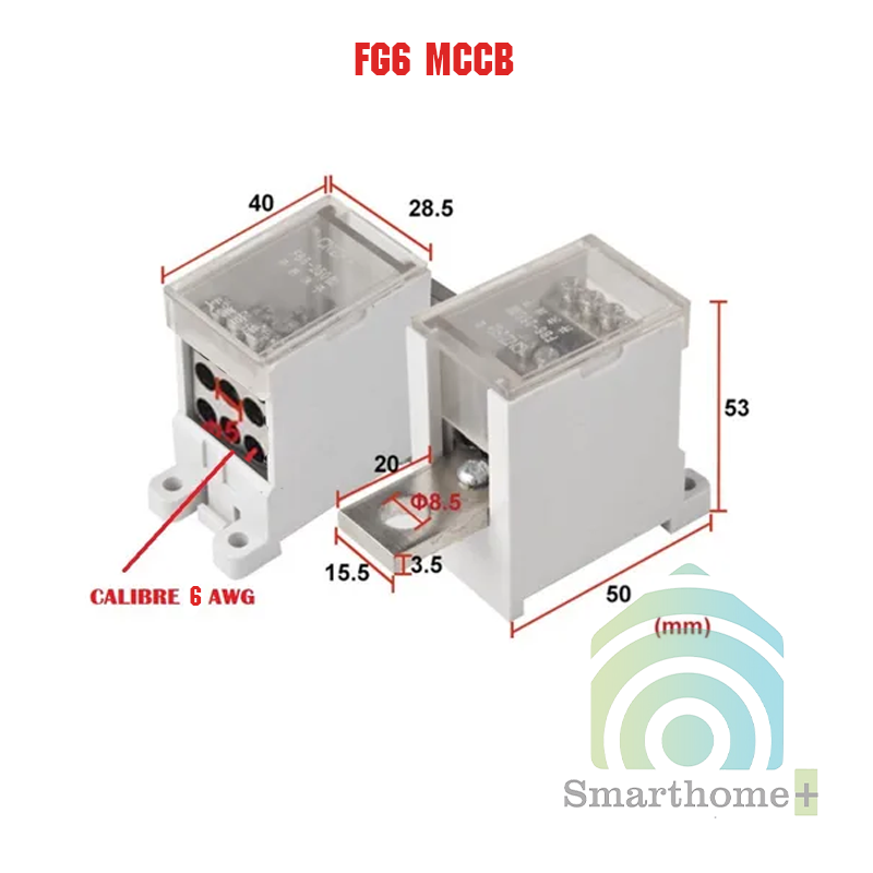  Cầu Đấu Chia Dây Điện Aptomat FG 