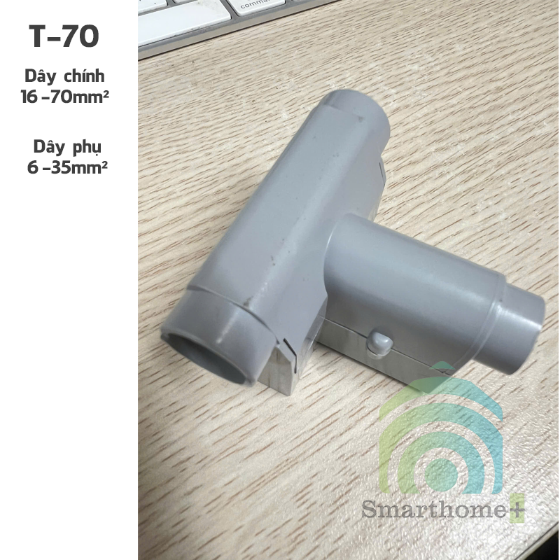  Cầu Nối Dây Điện Chữ T 6 - 25mm2 Chia Nhánh T-25 T-70 