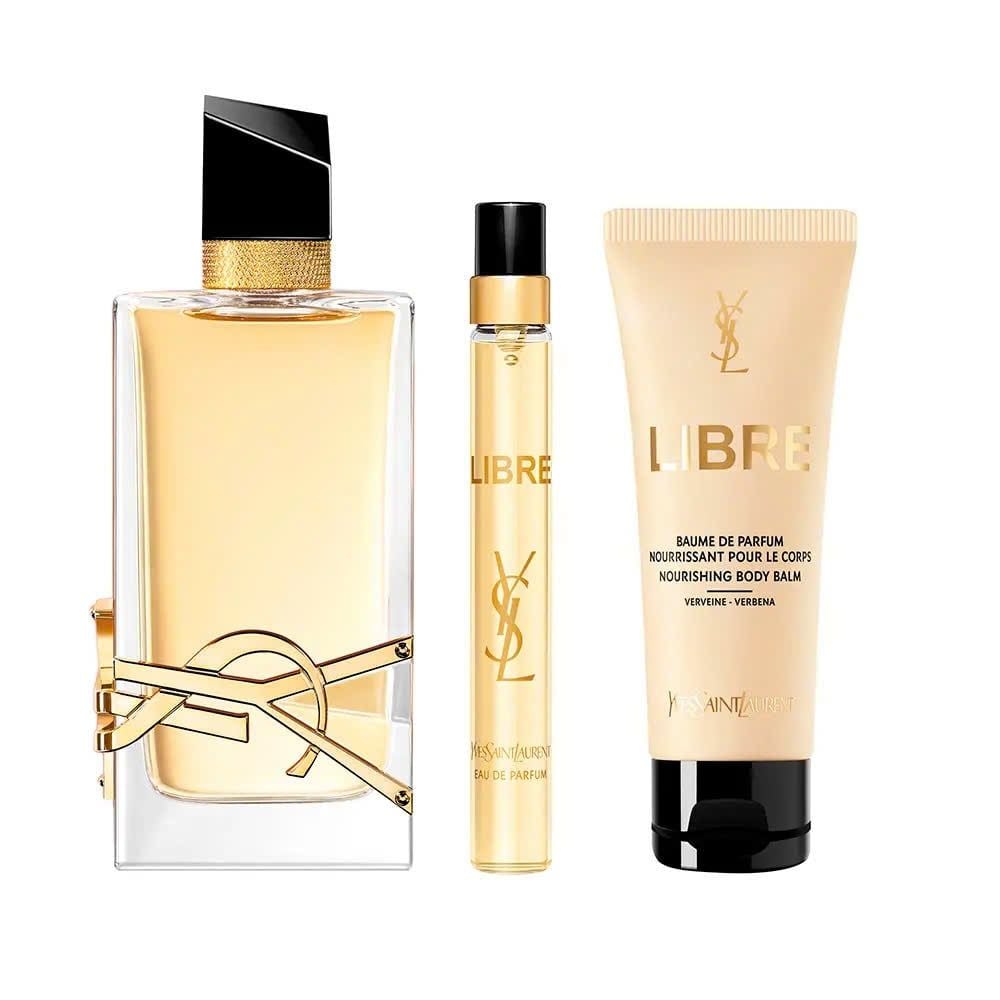  Set Nước Hoa Nữ Yves Saint Laurent YSL Libre EDP Gift Set (EDP 90ml + 10ml + Body Lotion 50ml) 3 Món 