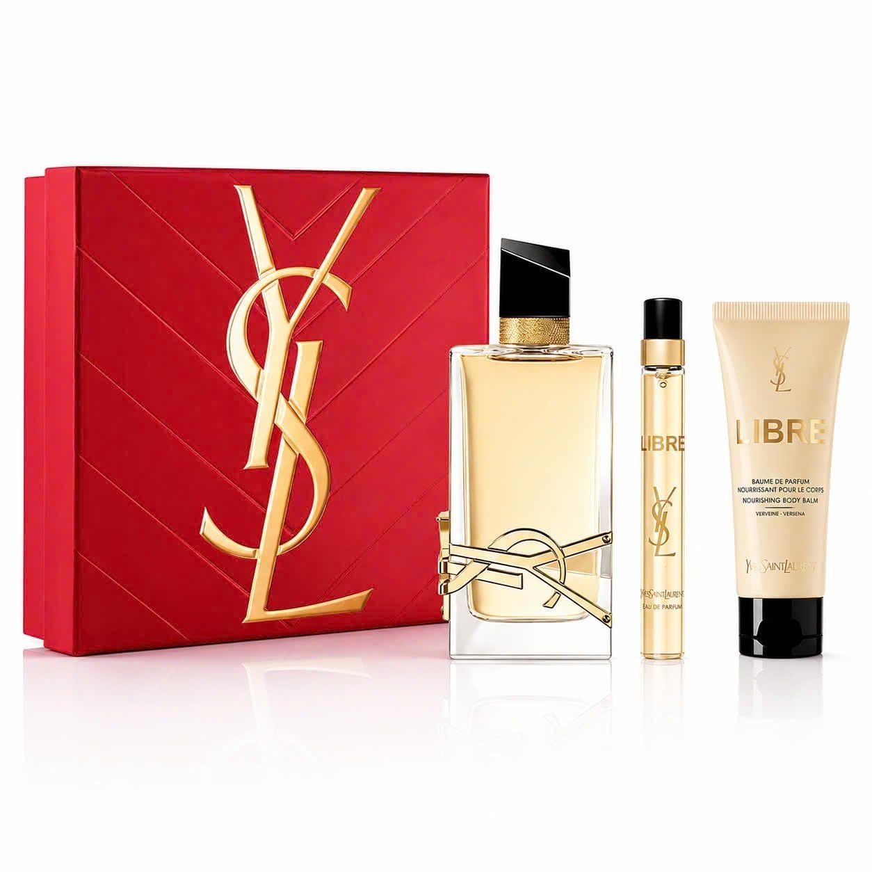  Set Nước Hoa Nữ Yves Saint Laurent YSL Libre EDP Gift Set (EDP 90ml + 10ml + Body Lotion 50ml) 3 Món 
