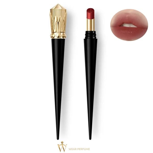  Son Christian Louboutin Rouge Stiletto Lumi Matte Lipstick 147L Dirty Red - Màu Đỏ Đất 