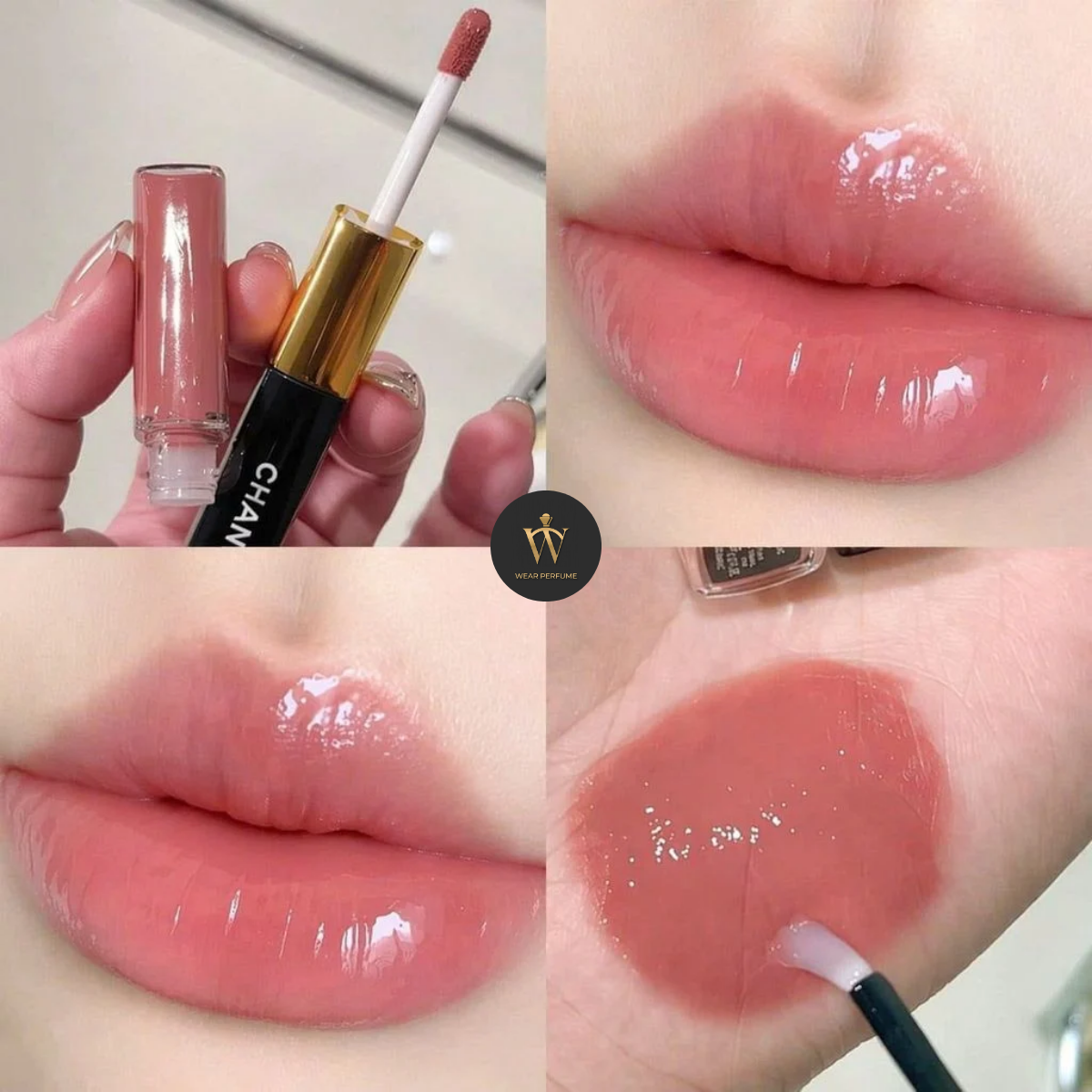  Son Kem Chanel Le Rouge Duo Ultra Tenue 186 Pink Nude – Màu Hồng Nude 