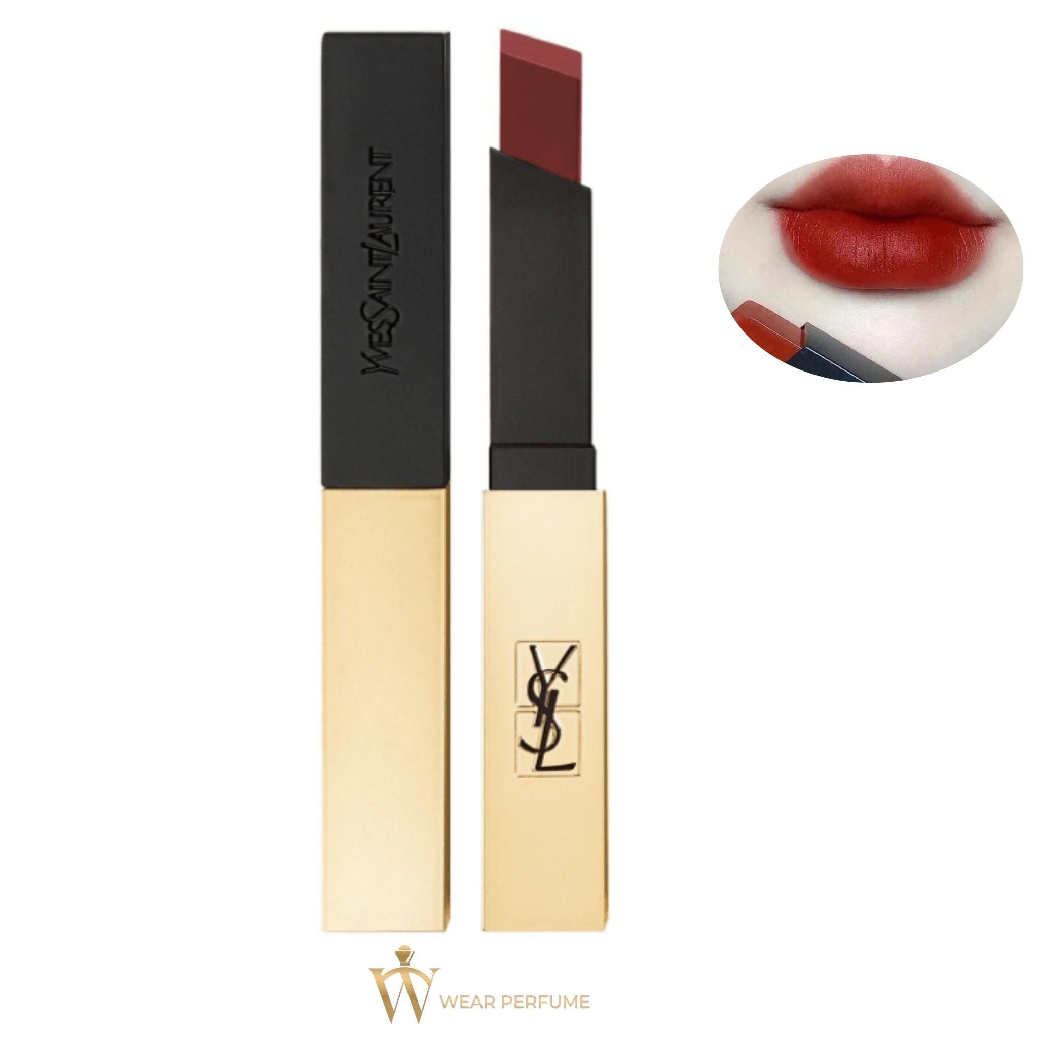  Son YSL Rouge Pur Couture The Slim 1966 Rouge Libre – Màu Đỏ Đất 