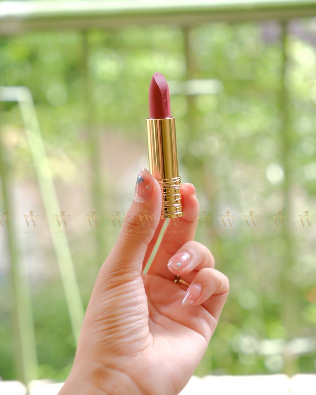  Son Lancome L'absolu Rouge Intimatte 299 French Cashmere - Màu Cam Đỏ Gạch 