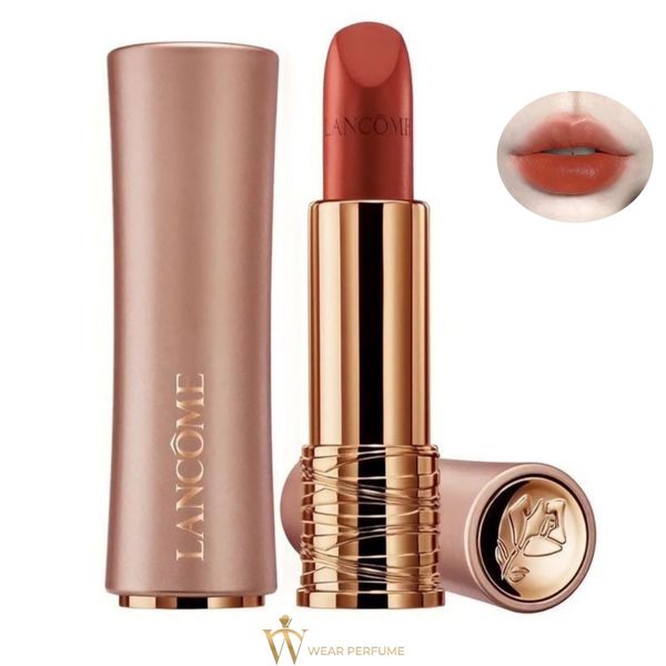  Son Lancome L'absolu Rouge Intimatte 299 French Cashmere - Màu Cam Đỏ Gạch 