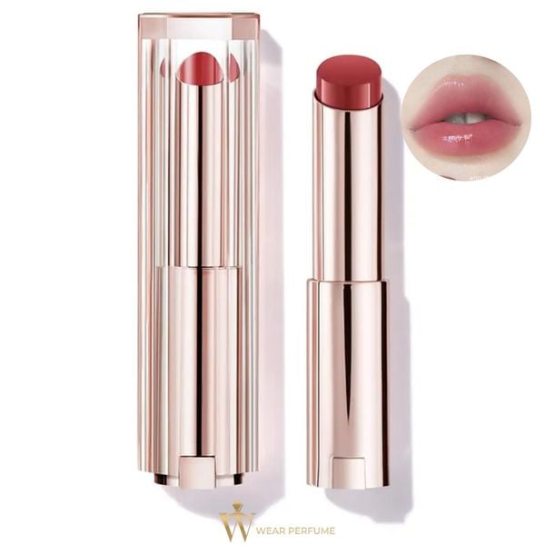  Son Dưỡng Lancome Lip Idôle Squalane Butterglow 50 Sheik's Rosy Lip Balm - Màu Đỏ Gạch 